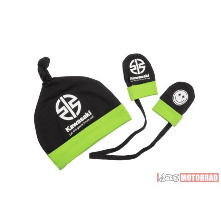 KAWASAKI Babasapka és kesztyű