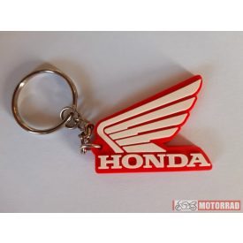 Honda Szárny kulcstartó,piros