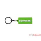 Kawasaki fekete/zöld kulcstartó