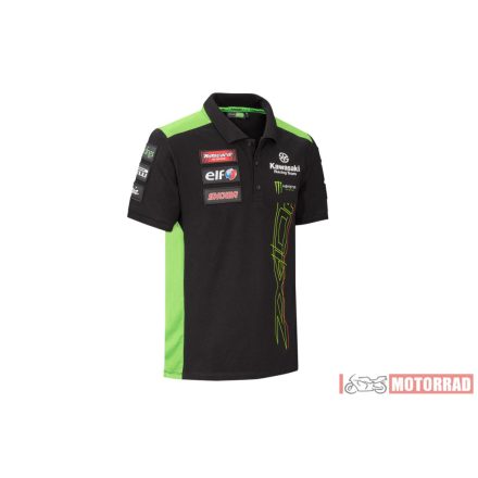 KAWASAKI WSBK 2023 galléros póló (férfi)