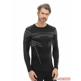 Dry férfi hosszú ujjú felső – Fekete / Grafit