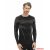 Dry férfi hosszú ujjú felső – Fekete / Grafit