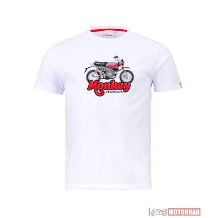 Honda "Monkey" póló, fehér