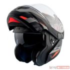 MT BUKÓSISAK ATOM SV SKILL A1 MATT FEKETE / SZÜRKE / PIROS