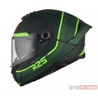MT BUKÓSISAK THUNDER 4 SV R25 C6 MATT ZÖLD / FEKETE / NEONSÁRGA