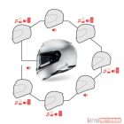 SMART HJC 20B mat black Bluetooth sisak szett