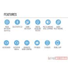 SMART HJC 50B mat black Bluetooth sisak szett