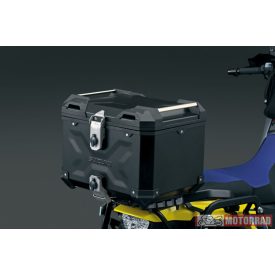 ALUMINIUM-TOPCASE 38L, fekete